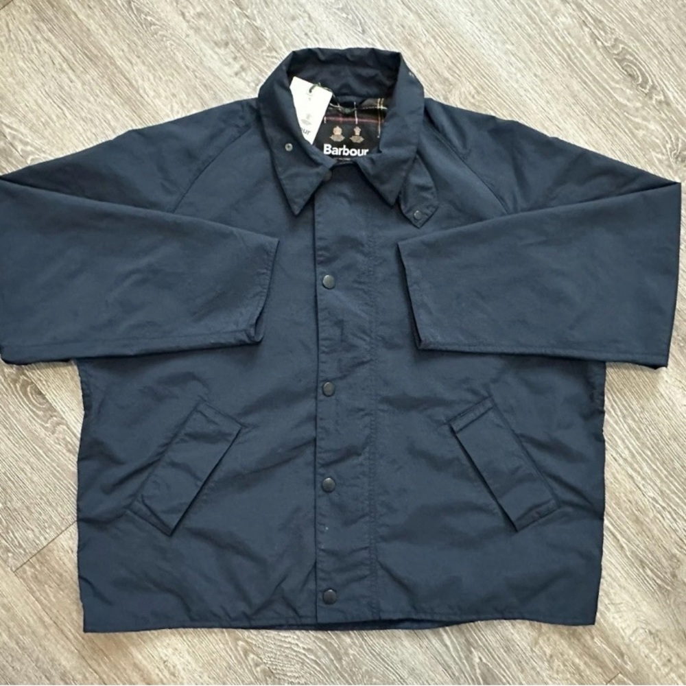 Men's Navy Barbour Jacket NWOT Size 44
